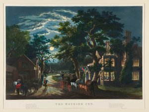 The Wayside Inn by Currier and Ives
