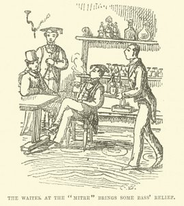 Illustration for Little Mr Bouncer and His Friend Verdant Green by Cuthbert Bradley