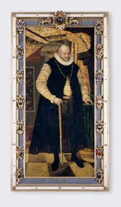 Portrait of Elector of Saxony Augustus I (1526-1586) by Cyriacus (c.1560 1598) Roder