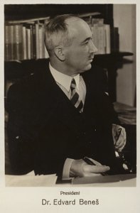 Edvard Benes by Czech Photographer