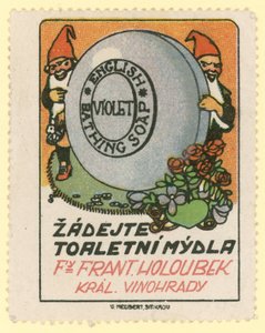 Frantisek Holoubek Violet English bathing soap