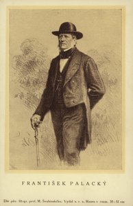 Frantisek Palacky, Czech historian and politician by Czech School