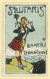 Salutaris, Bohackove Brothers, Nusle, Prague by Czech School