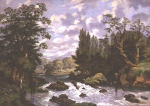 Anglers Playing their Catch