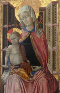 The Virgin and Child (detail) by Da Paolo Visso
