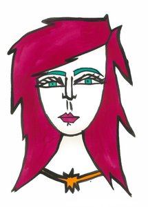 Dark Pink Hair, 2024