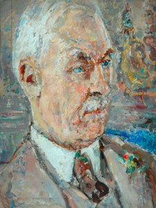 Professor Frederick Brown, c.1920 by Dame Ethel Walker