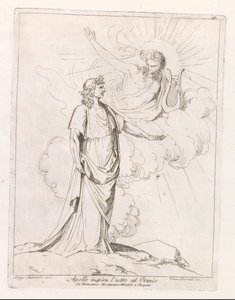 Apollo Inspires Horace (title on object)