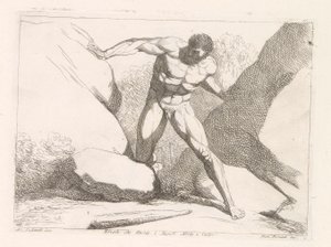 Hercules Separating the Rocks Calpe and Abila (The Pillars of Hercules)