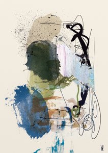 Twin Abstract by Dan Hobday