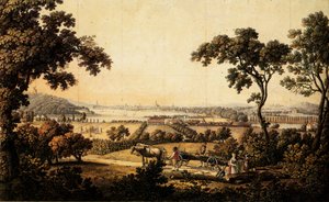 View from Klein Glienicke to Potsdam by Daniel Berger