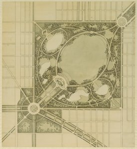 Plan of Chicago, Plate 62, Plan of a Proposed Park, 1909 by Daniel Burnham