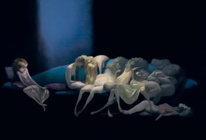 The Young Bride and the Dead Wives, from Bluebeard by Charles Perrault