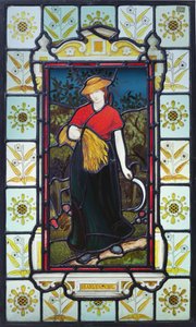 Harvest Girl, c.1875 by Daniel Cottier
