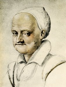 Portrait of an Old Woman by Daniel Dumonstier or Dumoustier