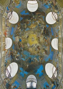 Cupola of the Court Library, Now Austrian National Library