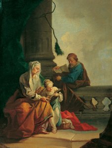 Education of Mary by Joachim and Anna