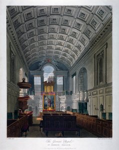 Interior view of the Chapel Royal in St James