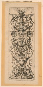 Ornamental Candelabrum by Daniel Hopfer