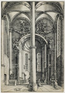 View in the Interior of St. Catherine