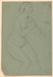 Study for "A Magdalen", 1852 by Daniel Huntington