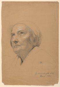 Study for "Communion of the Sick", 1844 by Daniel Huntington