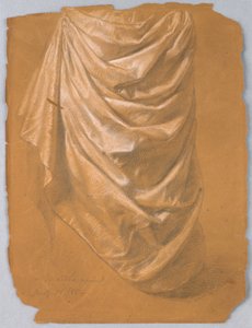 Study for "Martha Reprove", January 18, 1857 by Daniel Huntington