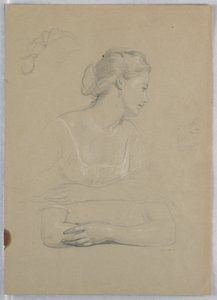 Study for "Martha Washington Reception", 1860