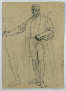 Study for "Titian Showing", 1866 by Daniel Huntington