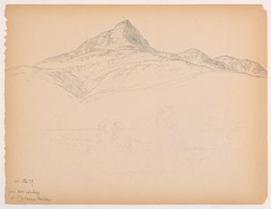 Mt. Chocorua from Chocorua House by Daniel Huntington