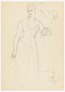 Sketch for a Portrait of Bella Worsham