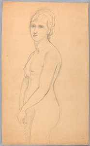 Standing Female Nude