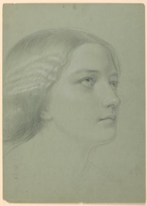 Study for A Magdalen by Daniel Huntington