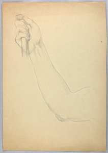 Study of Right Arm for Christiana and Her Family Passing through the Valley of the Shadow of Death