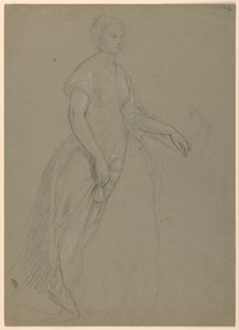 Study of Standing Woman for The Republican Court (Lady Washington