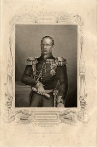 Portrait of Prince Mikhail Dmitrievich Gorchakov 1795-1861, 1856