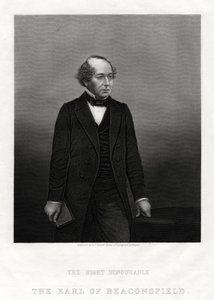Benjamin Disraeli, Earl of Beaconsfield, Prime Minister, 1880 by Daniel John Pound