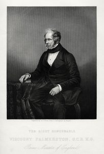 Henry John Temple, 3rd Viscount Palmerston, British Statesman, c1880 by Daniel John Pound