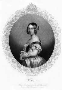 Queen Victoria, c1850s by Daniel John Pound