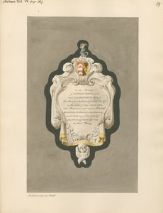 Memorial to Anthony and Katherine Nourse from Fulham Church