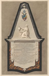 Memorial to Fysh Deburgh from Drayton Church
