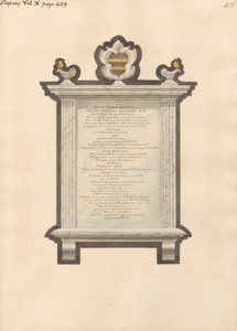 Memorial to Jacob Augustus Blondel from Stepney Church