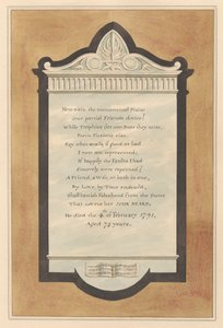 Memorial to John Beard from Hampton Church