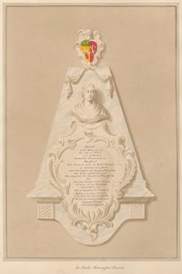 Memorial to William and Ann Frohock from Stoke Newington Church