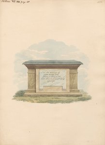 Tomb of John Evans from Feltham Church