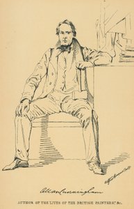 Allan Conningham by Daniel Maclise