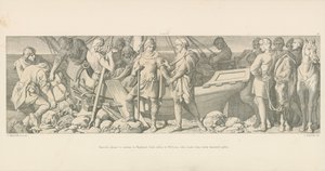 Harold, About to Return to England, Bids Adieu to William, who Loads him with Farewell Gifts