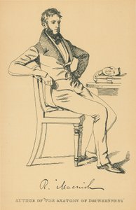 Robert Macnish by Daniel Maclise