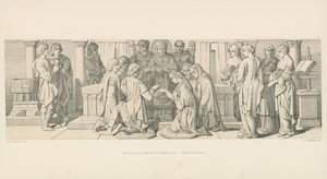 The Marriage of Harold with Aldyth, Sister to Edwin and Morcar by Daniel Maclise