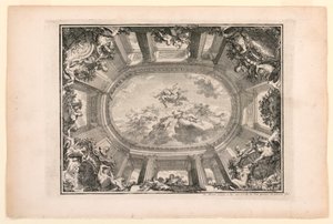 Plate in New Books on Paintings for Rooms and Stairs by Daniel Marot
